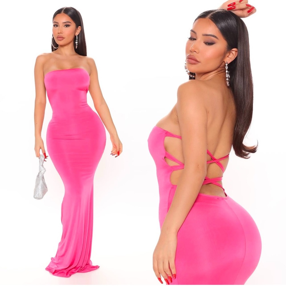 Barbie World Double Lined Maxi Dress